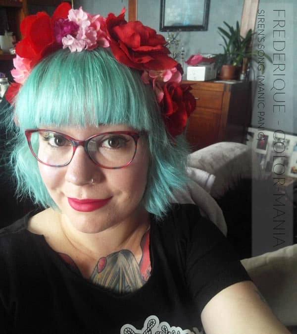 Merci Frédérique :) Coloration Cheveux Vert Siren's Song - Manic Panic | Color-Mania