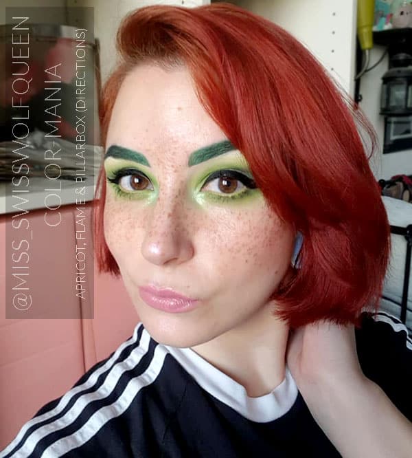 Merci @miss_swisswolfqueen :) Coloration Cheveux Rouge "Pillarbox" – Directions | Color-Mania
