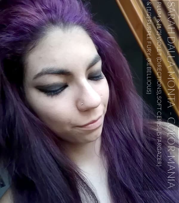 Merci Sarah Dalla-Monta :) Coloration Cheveux Violet Prune – Directions | Color-Mania
