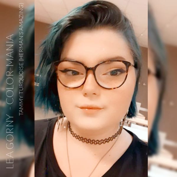 Merci Léa Gòrny :) Coloration Cheveux Bleu-Vert Tammy Turquoise - Herman's Amazing | Color-Mania