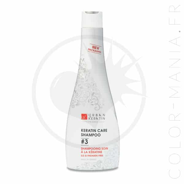 Shampoing Soin à la Kératine 400 ml - Urban Keratin | Color-Mania.fr