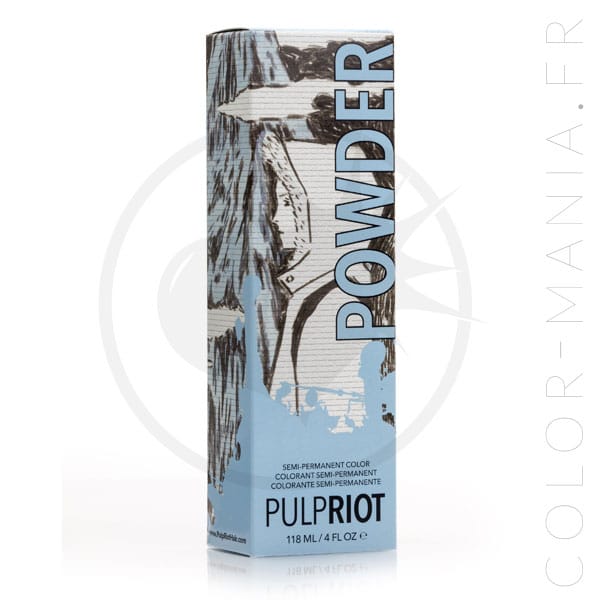 Coloration Cheveux Bleu Powder - Pulp Riot | Color-Mania.fr