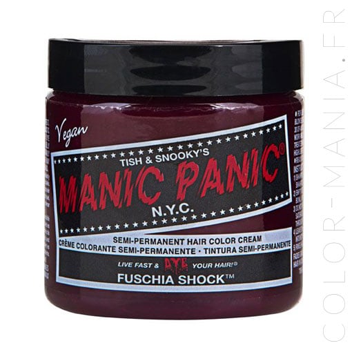 Coloration Cheveux Rose Fuchsia Shock - Manic Panic | Color-