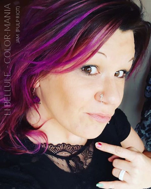 Merci Li Bellule :) Coloration Cheveux Violet Jam - Pulp Riot | Color-Mania