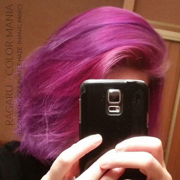 Merci Ragaru :) Coloration Cheveux Violet Purple Haze - Manic Panic | Color-Mania