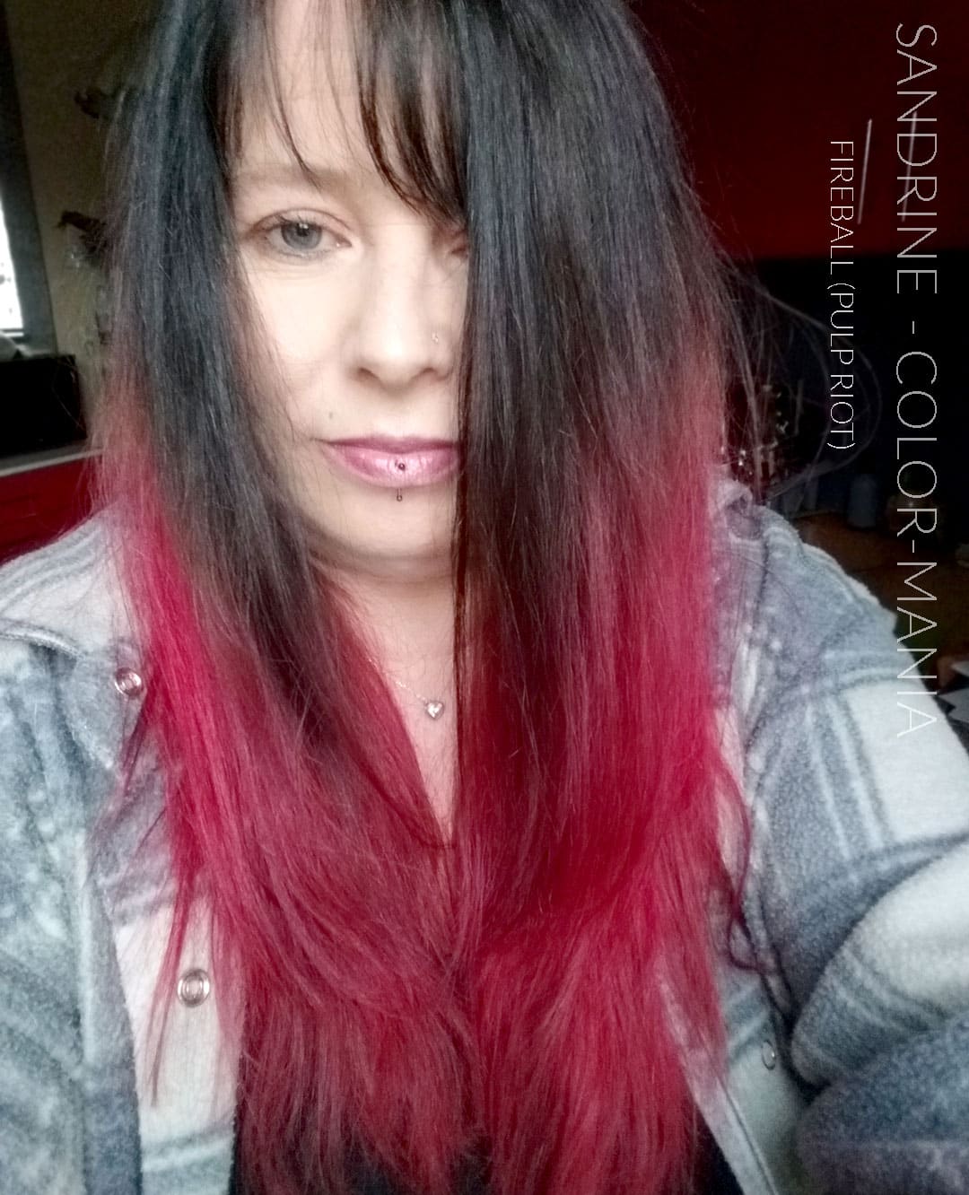 Merci Sandrine :) Coloration Cheveux Rouge Fireball - Pulp Riot | Color-Mania