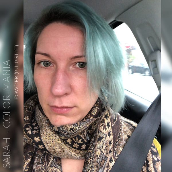 Merci Sarah :) Coloration Cheveux Bleu Powder - Pulp Riot | Color-Mania