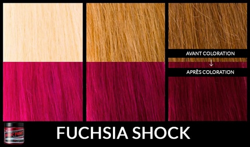 Coloration Cheveux Rose Fuchsia Shock - Manic Panic – Image 3