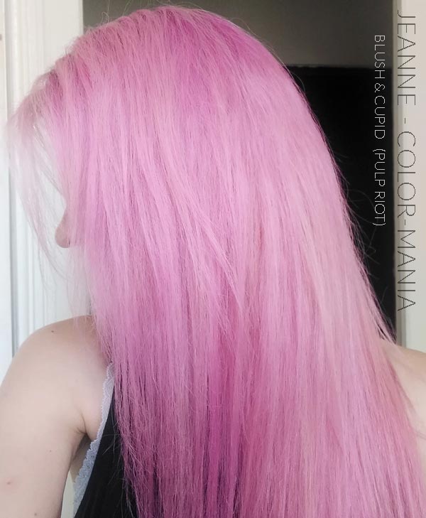 Merci Jeanne :) Coloration Cheveux Rose Blush - Pulp Riot | Color-Mania