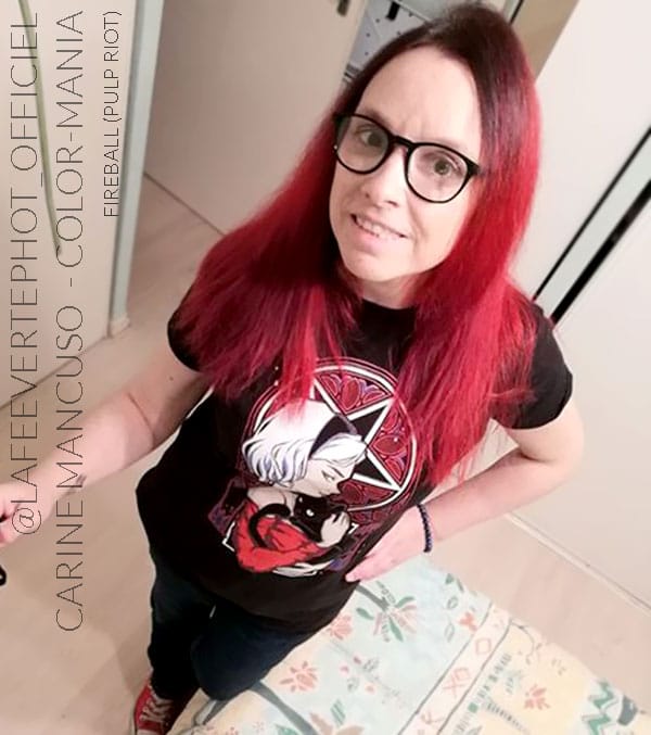 Merci Carine :) Coloration Cheveux Rouge Fireball - Pulp Riot | Color-Mania