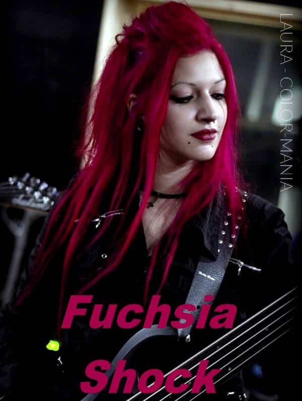 Merci Laura :) Coloration Cheveux Rose Fuchsia Shock - Manic Panic