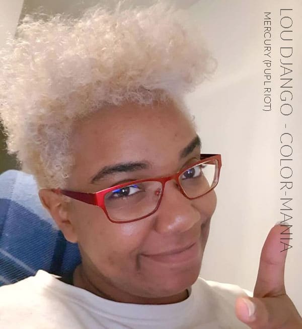 Merci Lou Django :) Coloration Cheveux Gris Mercury - Pulp Riot | Color-Mania