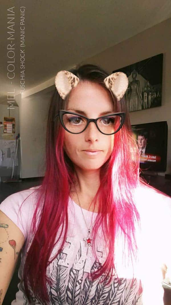 Merci Mel :) Coloration Cheveux Rose Fuchsia Shock - Manic Panic | Color-Mania