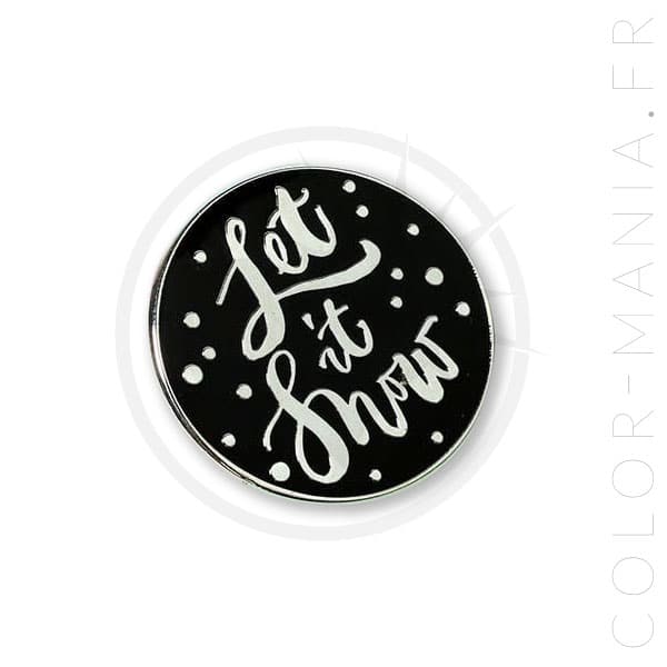 Pin's Let It Snow | Color-Mania