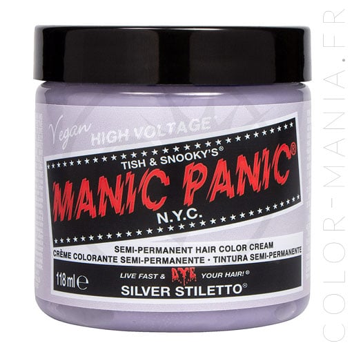 Coloration Manic Panic Silver Stiletto - Classic | Color-Mania