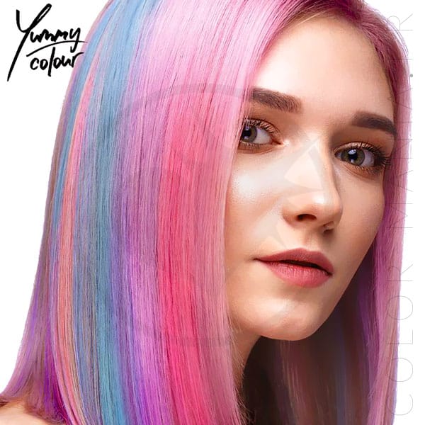 Kit 4 Colorations Mèches Pastel - Yummy Colour | Color-Mania.fr