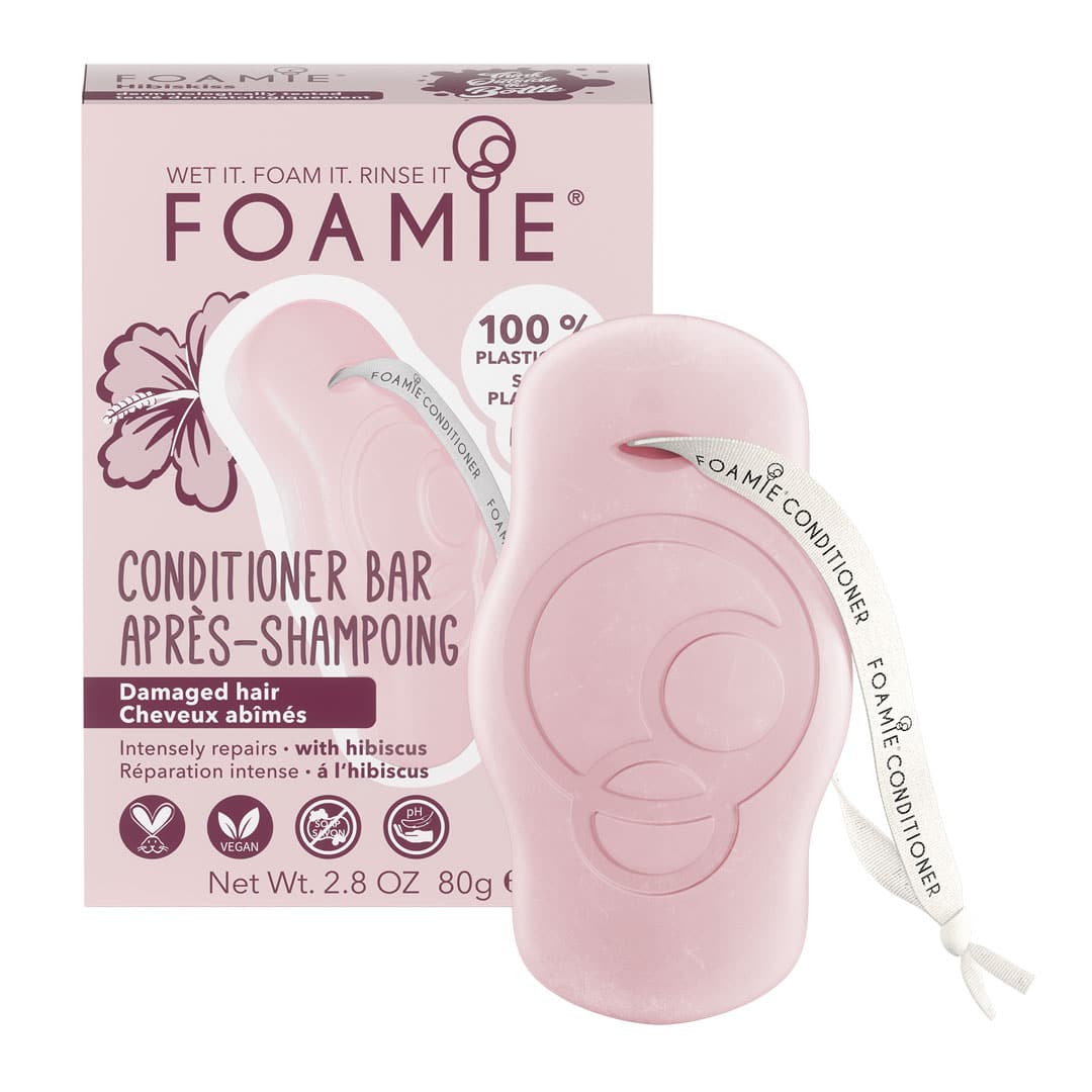 Après-Shampoing Solide Hibiskiss - Foamie | Color-Mania