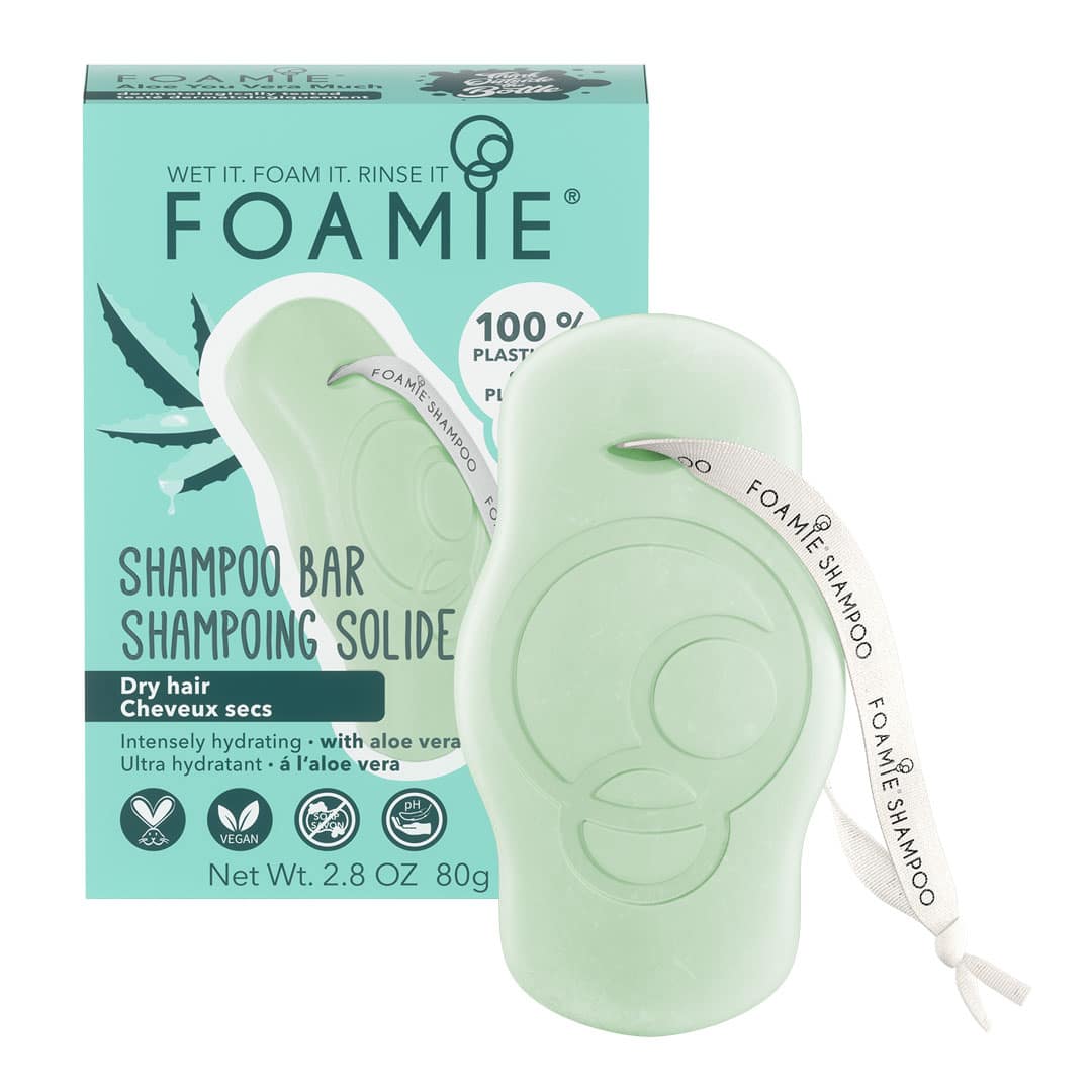 Shampoing Solide Aloe You Vera Much (pour cheveux secs) - Foamie | Color-Mania