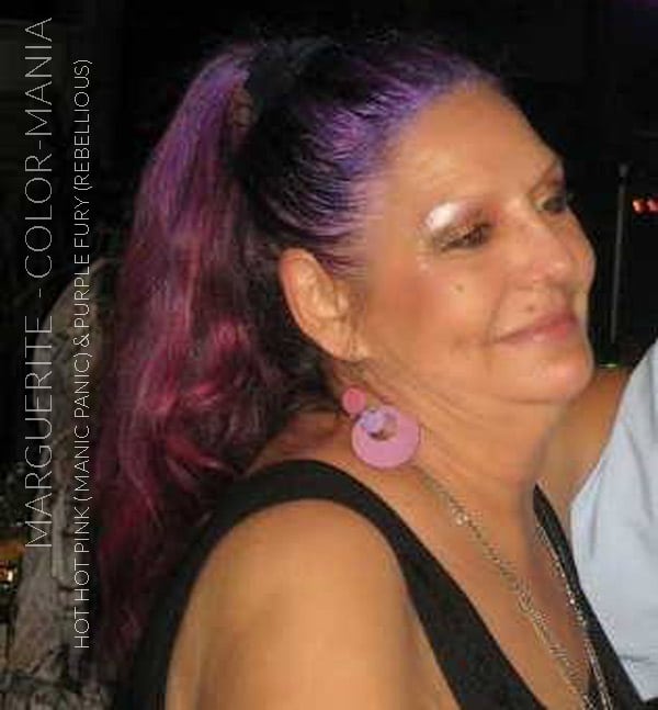 Merci Marguerite :) Coloration Cheveux Violet Purple Fury - Rebellious | Color-Mania