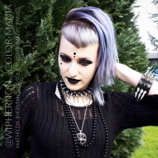 Merci @wiphernon :) Coloration Cheveux Gris Granny Mathilda Grey - Herman's Amazing | Color-Mania