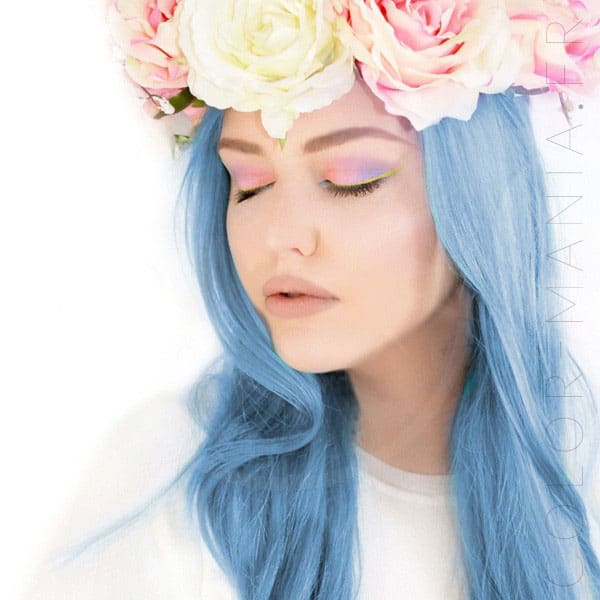 Coloration Cheveux Bleu Ciel Blue Angel - Manic Panic | Color-Mania