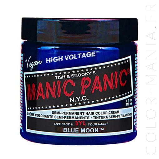 Coloration Cheveux Lune Bleue - Manic Panic | Color-Mania