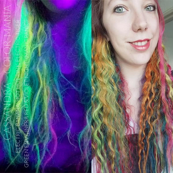 Merci Cassandra :) Coloration Cheveux Infra Rouge Red - Manic Panic | Color-Mania