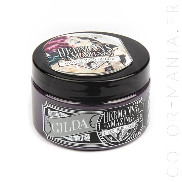 Coloration Cheveux Gris Gilda Granny Grey - Herman's Amazing | Color-Mania
