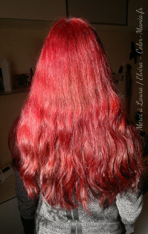 Coloration Cheveux Rouge Coquelicot - Directions