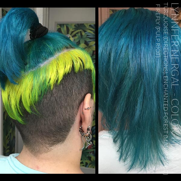 Merci Lynnfer Nergal :) Coloration Cheveux Vert Enchanted Forest – Manic Panic | Color-Mania