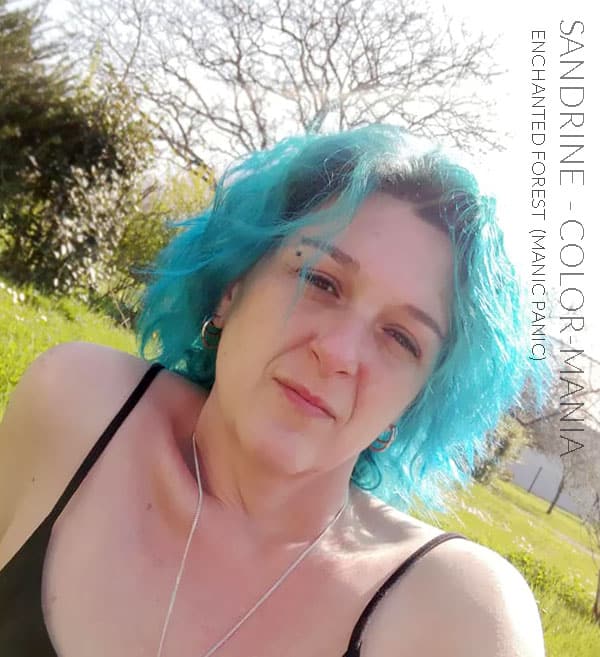 Merci Sandrine :) Coloration Cheveux Vert Enchanted Forest – Manic Panic | Color-Mania