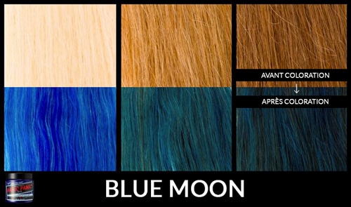 Coloration Cheveux Bleue Blue Moon - Manic Panic – Image 3