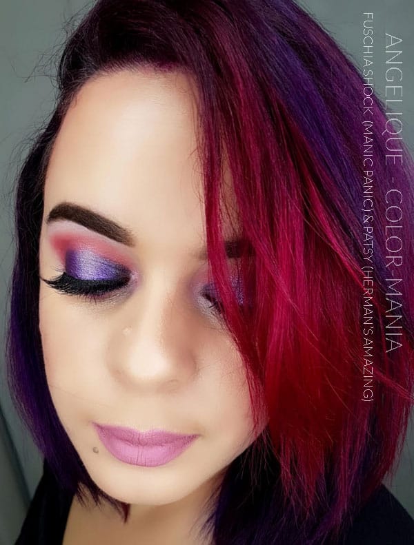 Merci Angélique :) Coloration Cheveux Violet Patsy Purple - Herman's Amazing | Color-Mania