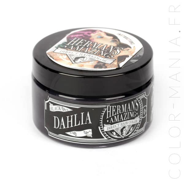 Coloration Cheveux Noir Black Dahlia - Herman's Amazing | Color-Mania