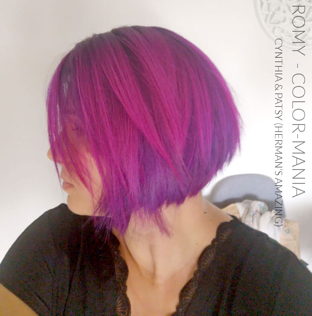 Merci Romy :) Coloration Cheveux Rose Cynthia Cyclamen - Herman's Amazing | Color-Mania