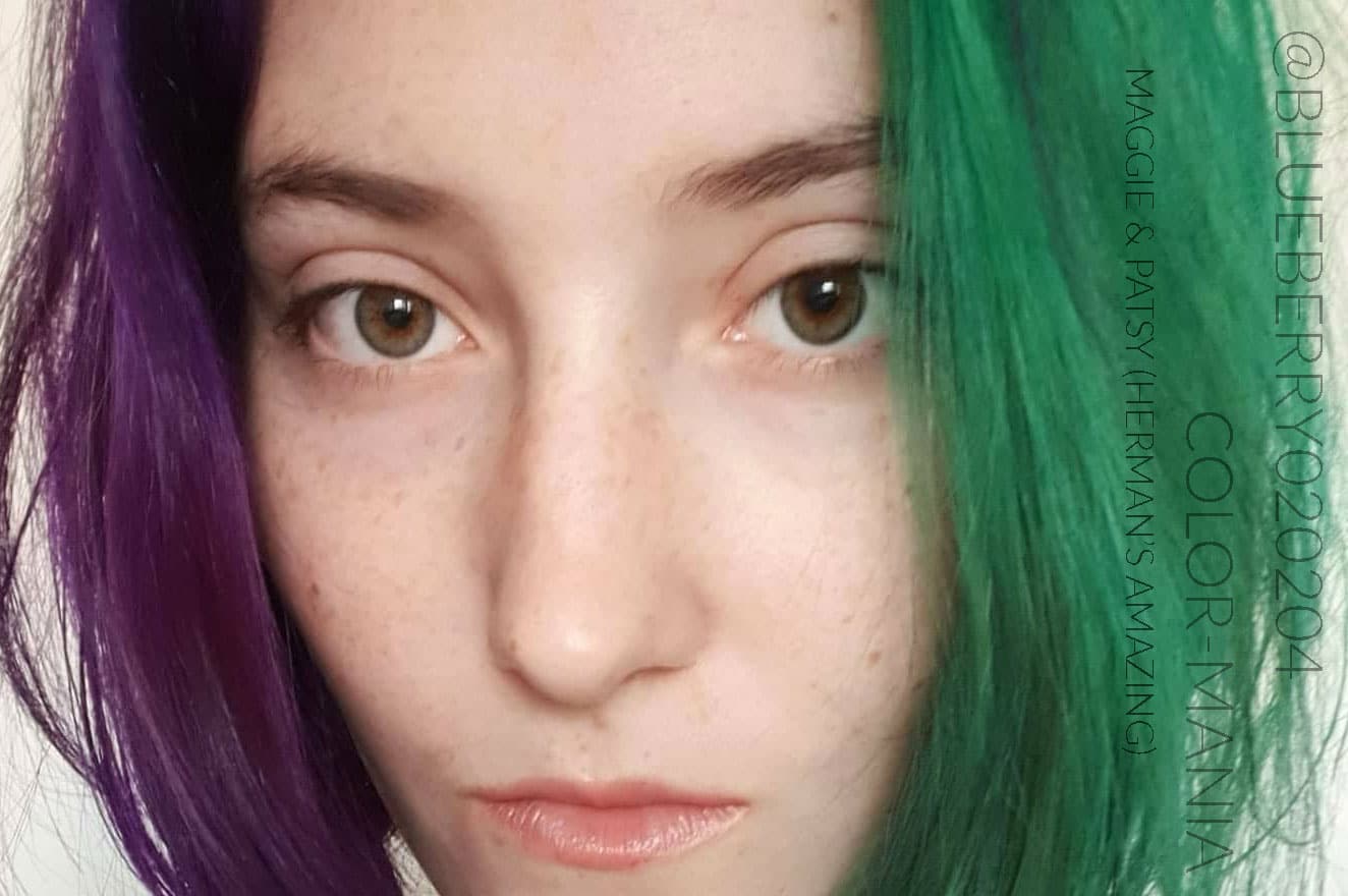 Merci @blueberry020204 :) Coloration Cheveux Violet Patsy Purple - Herman's Amazing | Color-Mania