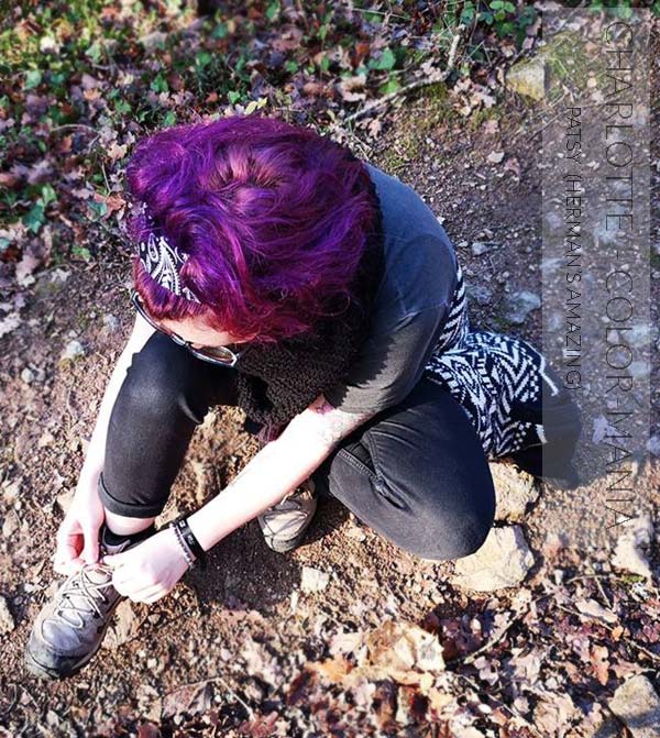 Merci Charlotte :) Coloration Cheveux Violet Patsy Purple - Herman's Amazing | Color-Mania