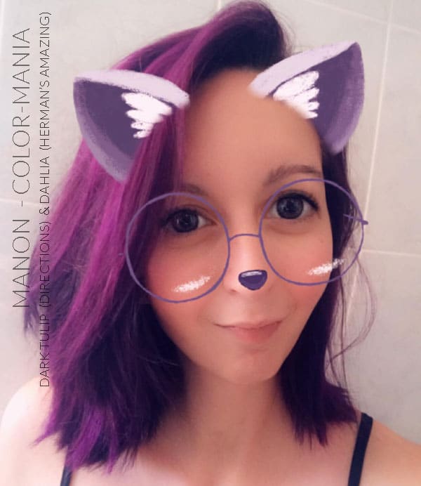 Merci Manon :) Coloration Cheveux Noir Black Dahlia - Herman's Amazing | Color-Mania