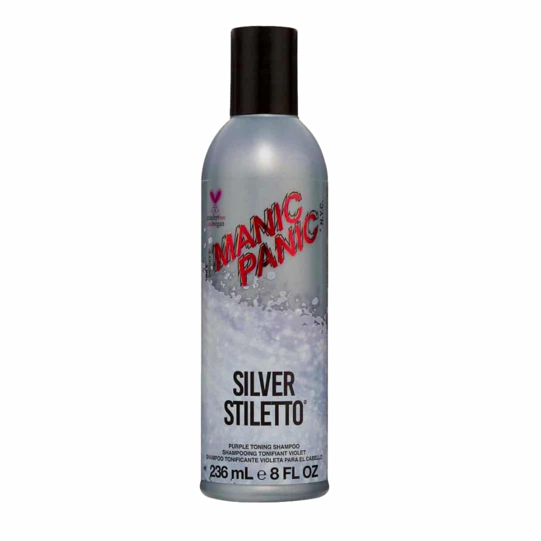 shampoing silver stiletto manic panic chez Color-Mania