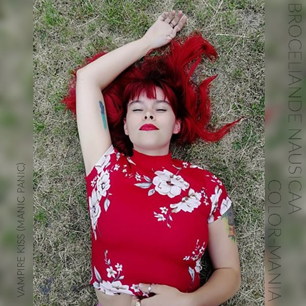 Merci Broceliande Nausicaa :) Coloration Cheveux Rouge Vampire's Kiss - Manic Panic | Color-Mania
