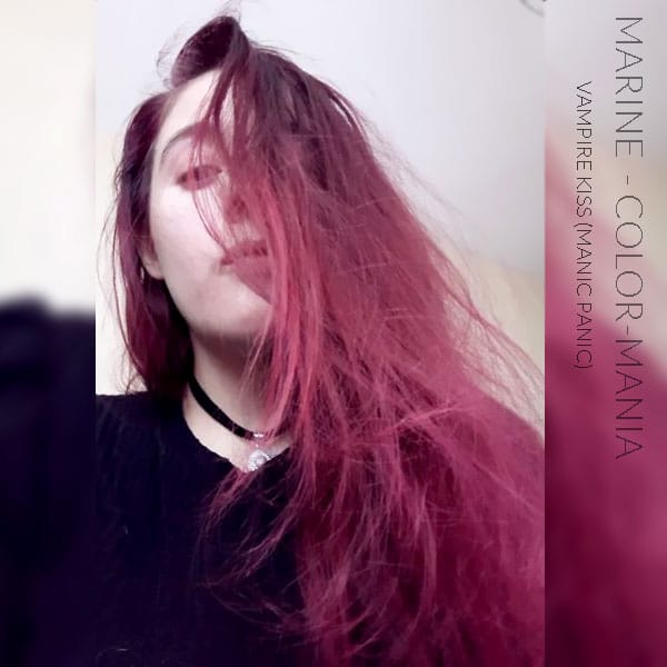 Merci Marine :) Coloration Cheveux Rouge Vampire's Kiss - Manic Panic | Color-Mania