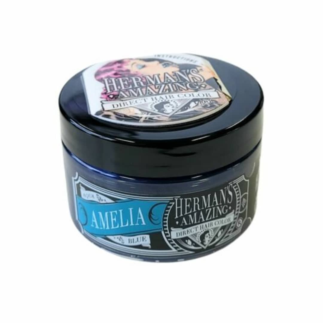 coloration bleue Amelia Hermans Amazing chez Color-Mania Packaging