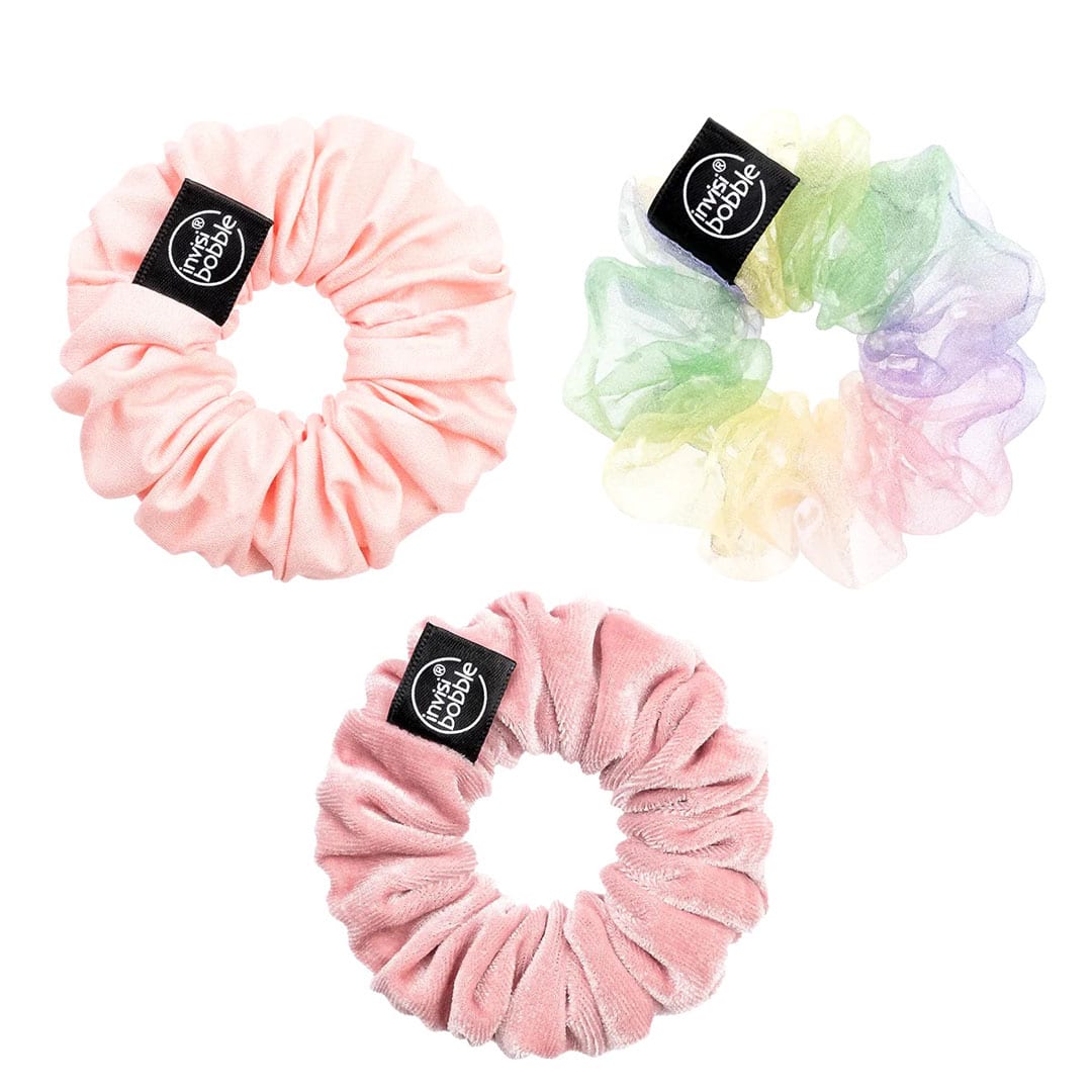 3 Chouchous retro 80's - Invisibobble | Color-Mania