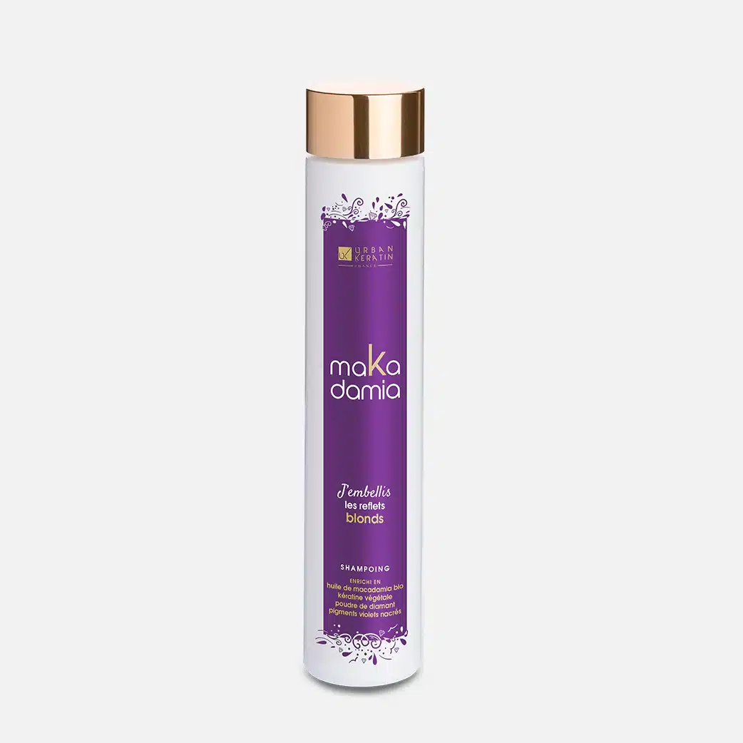 Shampoing Violet Cheveux Blonds - Makadamia | Color-Mania.fr