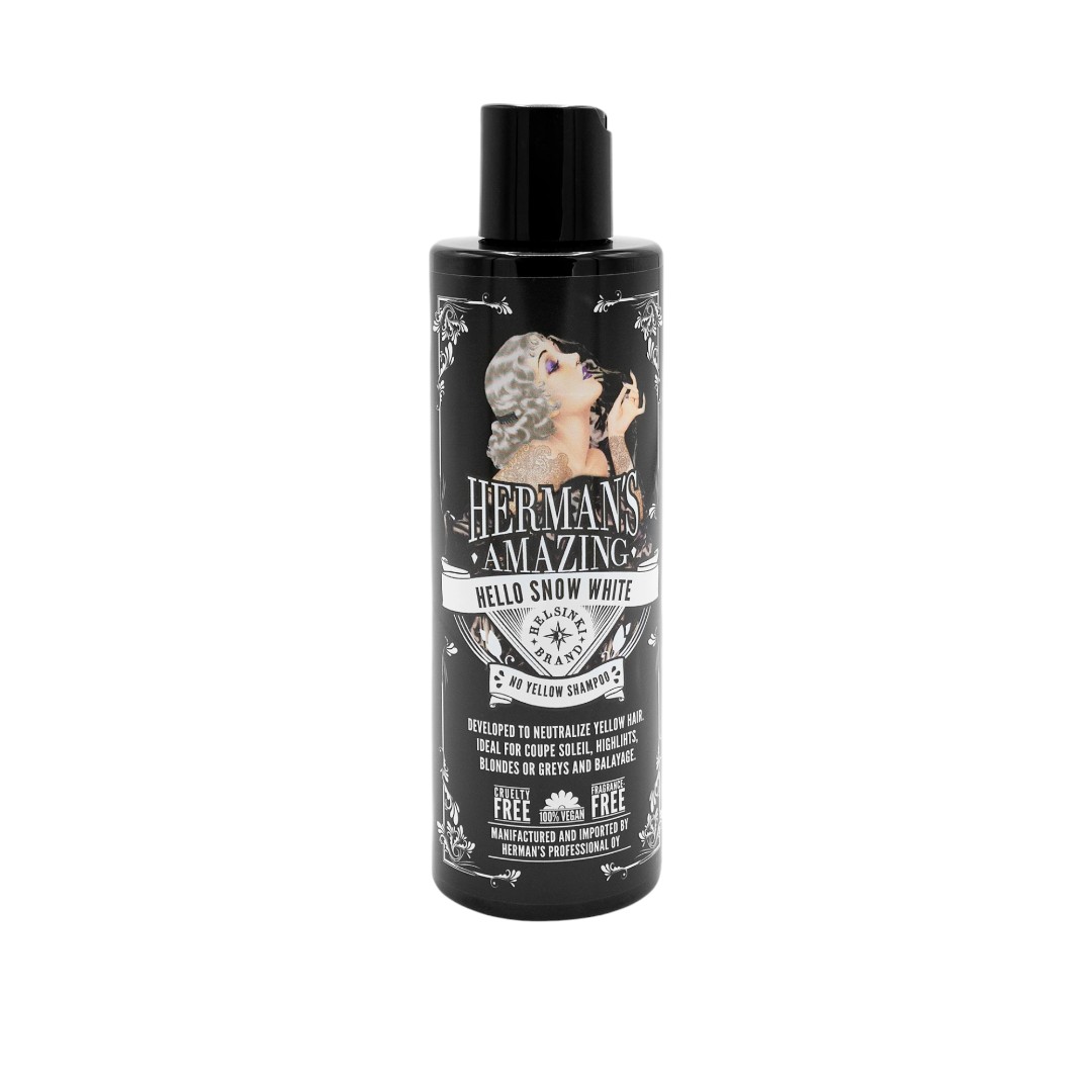 Hermans Amazing snow white no yellow shampoo Color Mania
