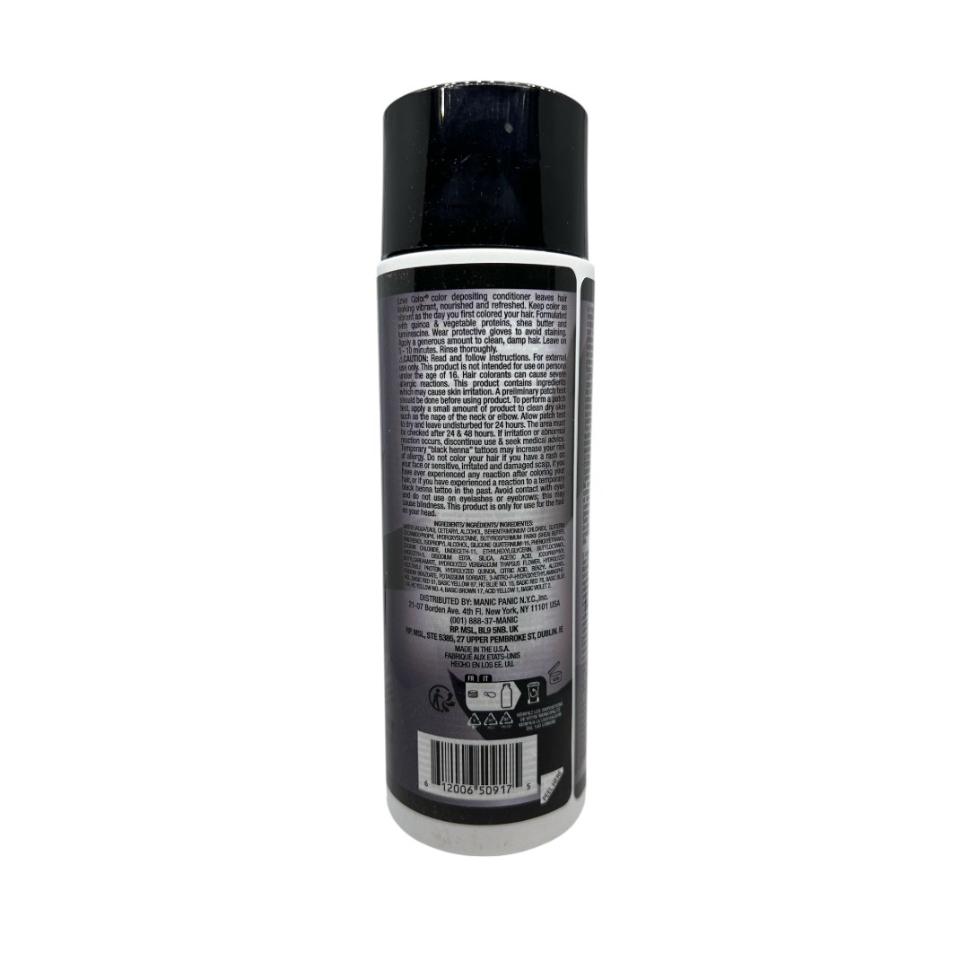 Apres shampoing colore Black Kat Noir Ingredients Manic Panic