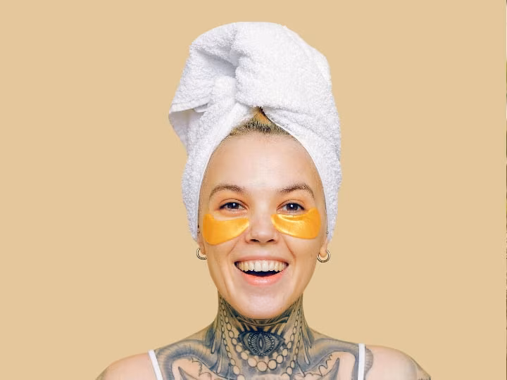 illustration de soins pour cheveux abimés