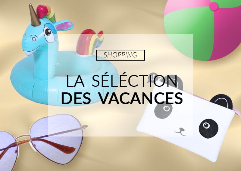 shopping vacances