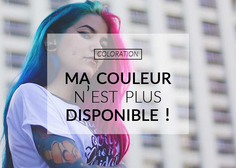 Color-Mania : que faire quand ma couleur n'est plus disponible ?
