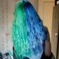 Merci Adeline :) Coloration Cheveux Bleu Rockabilly Blue - Manic Panic | Color-Mania